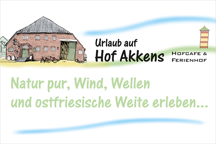 Hofcafé und Ferienhof Akkens - Logo